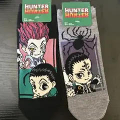 HUNTER×HUNTER 靴下　しまむら24〜26cm　クロロ　ヒソカ　イルミ