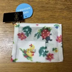 フェイラー　ハイジ　メッシュポーチ　Sサイズ　ホワイト