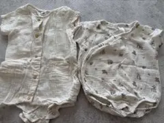 H&M ベビーロンパース4-6m 2枚セット