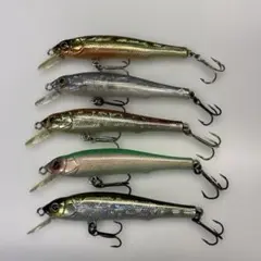 【美品】メガバス　Ｘ-70SP 5個 Megabass メガバスX70 サスペンド / megabass X-70 SP（和銀