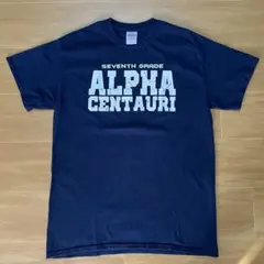 GILDAN ギルダン　両面プリントTシャツ 半袖　ネイビー　M