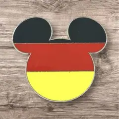 海外ディズニー　ピンバッジ　ドイツ　ミッキー・アイコン・フラッグス　EPCOT