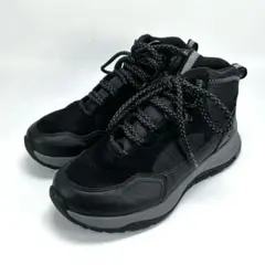 TEVA　AURORIS　防水　レザー　スエード　25cm 黒 ブラック