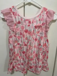 Mezzo Piano ノースリーブタンクトップ ピンク 130 140