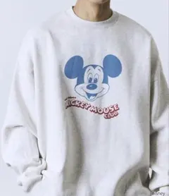 フリークスストア　別注　ミッキー　クルーネック プリントスウェット　S