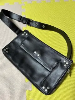 JeanPaul GAULTIER ウエストバッグ 楽天市場】【中古】 Jean Paul GAULTIER / レザーウエストバッグ