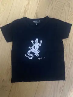 agnès b. トカゲプリント Tシャツ 4 ans