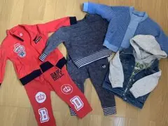 セットアップ二点 フード無しパーカー パーカー＆ジージャン