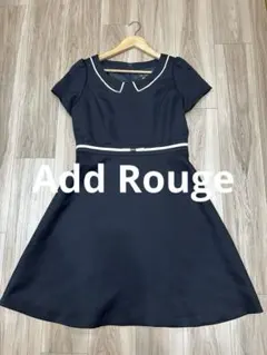 【Add Rouge】ネイビーワンピース 白ライン 13AR 入学式 卒業式