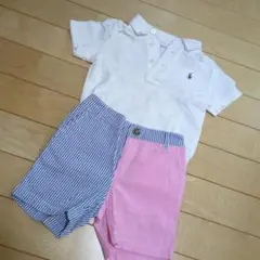 Ralph Lauren ポロシャツとショートパンツセット