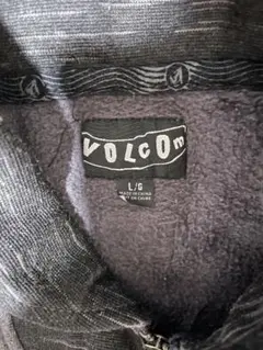 VOLCOM グレー ハーフネック スウェット L ハーフジップのサムネイル