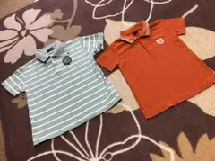 コムサイズム　キッズ2枚　ポロシャツ　120センチ〜