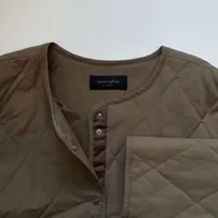 キルティング コート アウター カーキ chocol raffine robe