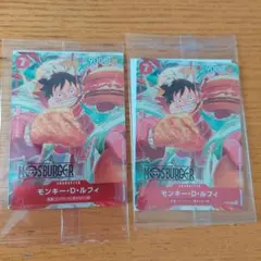 モンキー・D・ルフィ カード 9000 MOS BURGER