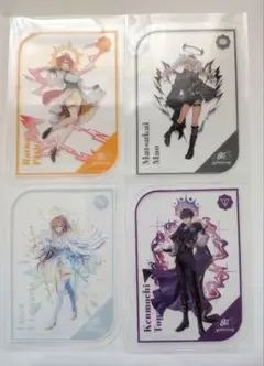 にじさんじ　8周年特典クリアカード　4点