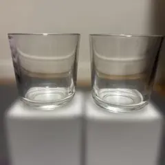 ガラスコップ 2個セット