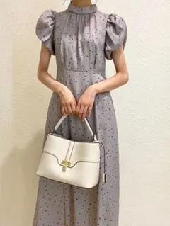 スナイデルSustainableギャザーパフスリワンピース 新品、タグ有り