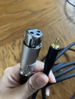 RCA XLRケーブル　オーディオケーブル