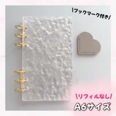 人気 アクリルバインダー 単品 saving 貯金 A6 バインダー貯金 家計簿