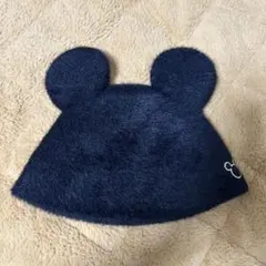 ディズニー　ミッキー　バケットハット　ブラック