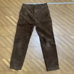 無印良品　茶色コーデュロイパンツ