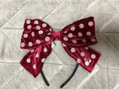 ディズニーリゾート ミニー リボン カチューシャ