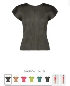 PLEATS PLEASE プリーツプリーズ 半袖 トップス Vネックのサムネイル