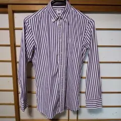 UNIQLO ユニクロ エクストラファイン コットン ブロード ストライプシャツ