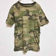 【CHEROKEE】迷彩柄 Tシャツ Lサイズ カモフラ ミリタリー 古着風