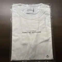 山崎蒸溜所ロゴTシャツ ホワイト M TAKEOKIKUCHI