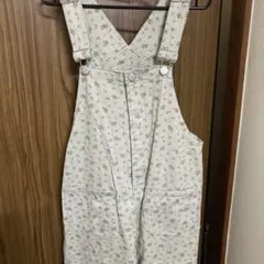 サマンサモスモス 花柄アソートサロペットパンツ