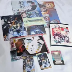 【まとめ売り】鬼滅の刃 クリアファイル チラシ カード ステッカー
