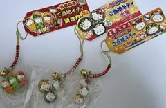 ご当地キティ　大阪限定　3点セット　お好み焼き　たこ焼き　串カツ