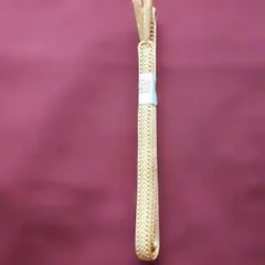 NO.663 オレンジ色の絹製帯締め