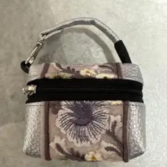 インド刺繍リボン　バニティポーチ