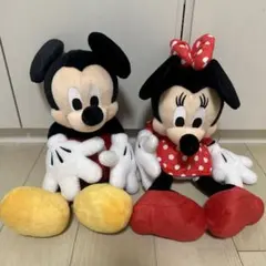 Disneyミッキーマウス ミニーマウス ぬいぐるみ セット