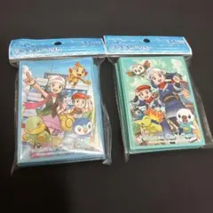 ポケモンカード デッキシールド コウキ＆ヒカリ テル＆ショウ 2種のサムネイル