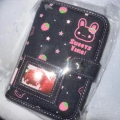 新品】MERING メリング シール帳 デニム イチゴ うさぎバインダー