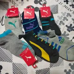 puma adidas ソックス セット