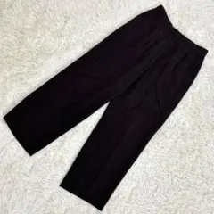 コルディア ダークブラウン スラックス 秋冬 タック入り 2XL 大きめサイズ