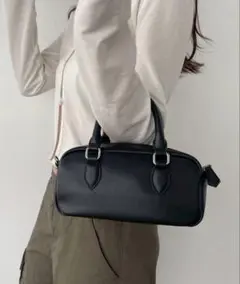 【新品未使用】EFOLE 軽量/肩掛け ミニボストン2wayバッグのサムネイル