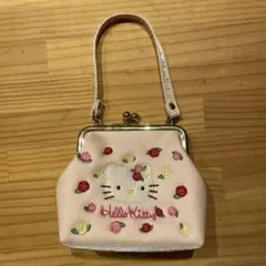 レトロ　レア　サンリオ　ハローキティ　がま口ポーチ　バッグ