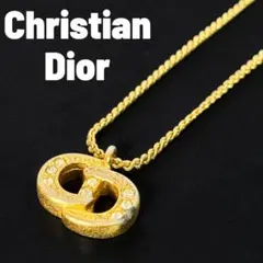 ChristianDior CDロゴ ネックレス ゴールドカラー vintageのサムネイル