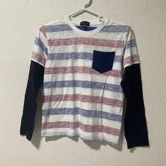 LOCK HEAVEN ストライプ長袖カットソー 140