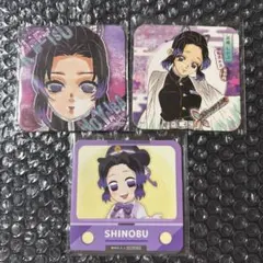 胡蝶しのぶ　アートコースター　２枚　原画　おまけ付き