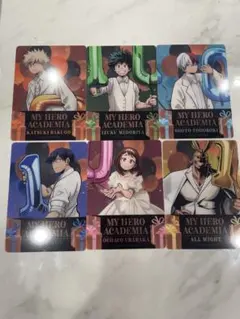 僕のヒーローアカデミア アニメイト 特典 アニバーサリーカード コンプリート