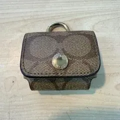 COACH/コーチ AirPods Proケース シグネチャー イヤホンケース