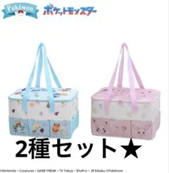 【新品】ポケットモンスター　プラチナムザッカ　保冷トートバッグ2種セット