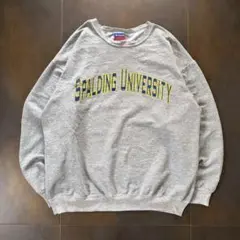 アメリカ規格　チャンピオン　スウェット　スパルディング　カレッジ　メンズ古着　L