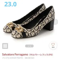 Salvatore Ferragamo　パンプス　23cm　フェラガモ